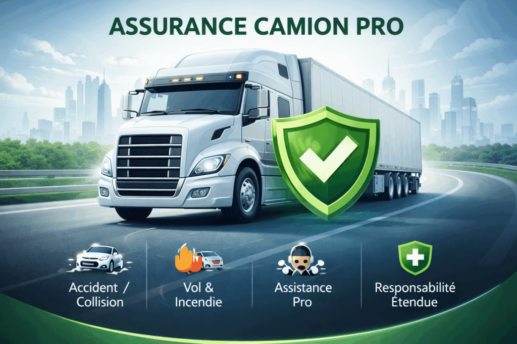Assurance camion professionnel à Ifs