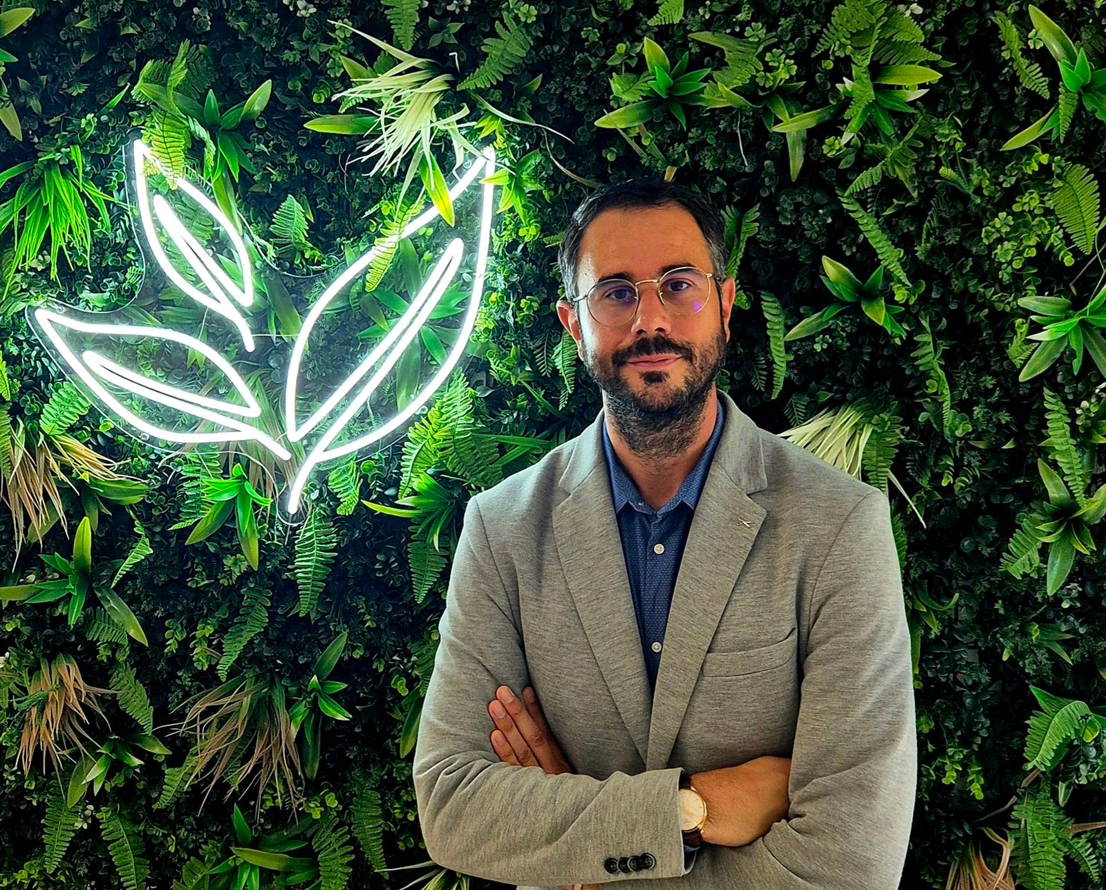 Thibaut Bresson, responsable de l'agence Vert Assur à Montpellier